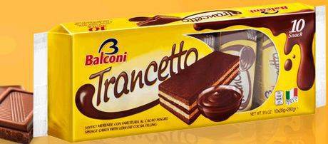 Balconi · Trancetto Cacao Sponge Cake with Cream Filling (10 ct)