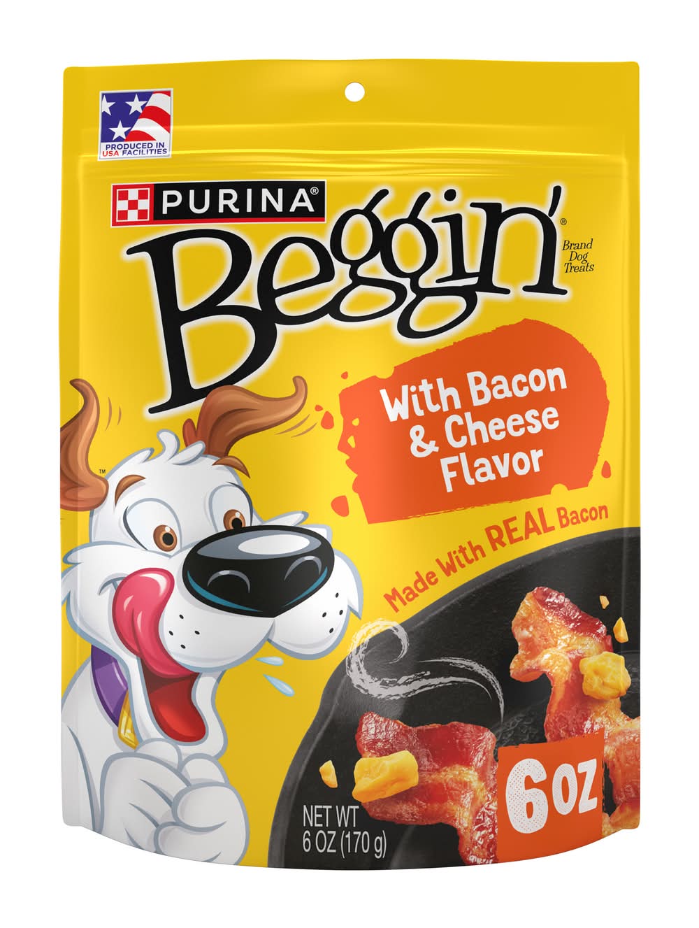 Purina Beggin' Bacon & Cheese Flavor Dog Treats (6 oz)