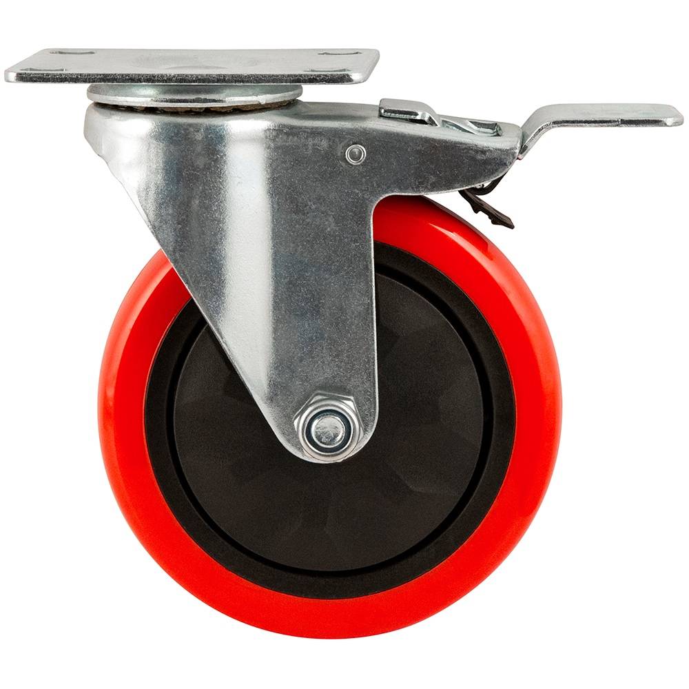 Shepherd Hardware 5-in Polyurethane Swivel Caster | 4135099LN