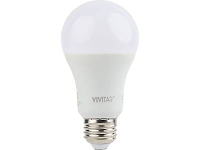 Vivitar Wi-Fi 40w Equivalent A19 Led Smart Light Bulb, Soft White