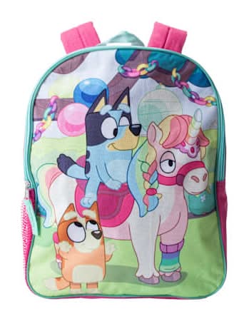 Licensed Backpack Unicorn Bluey