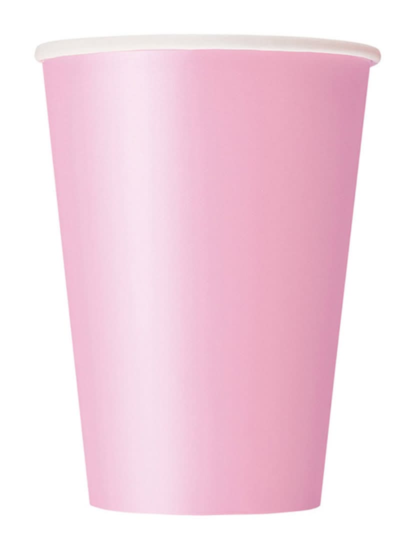 321 Party! 12 Oz Light Pink Paper Cups 10 Ct