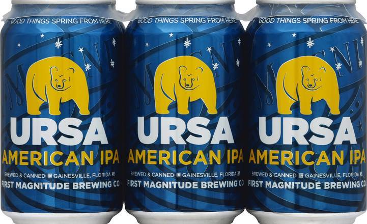 First Magnitude Brewing Company Ursa Ipa (6ct, 12 fl oz)