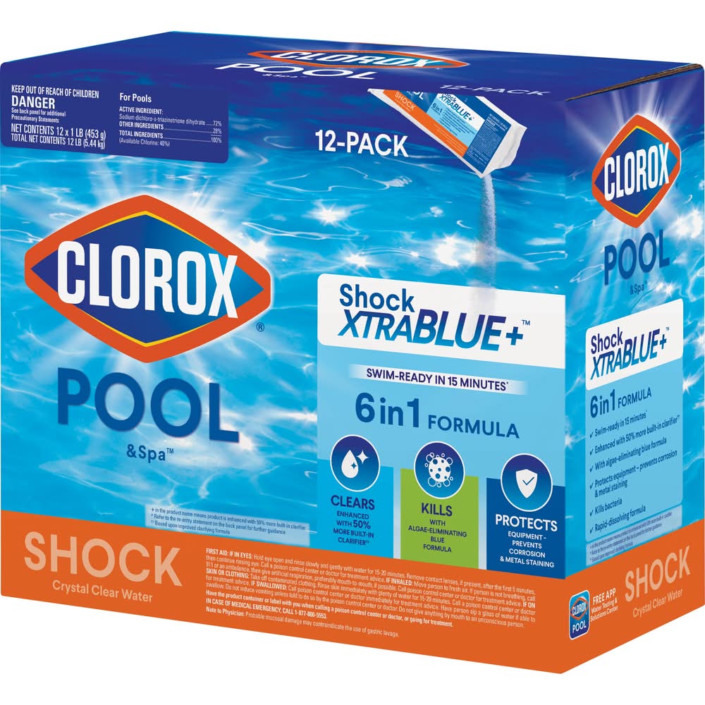 Clorox Pool&Spa 12 -Pack 16-oz Dichlor Pool Shock | 36012CLX