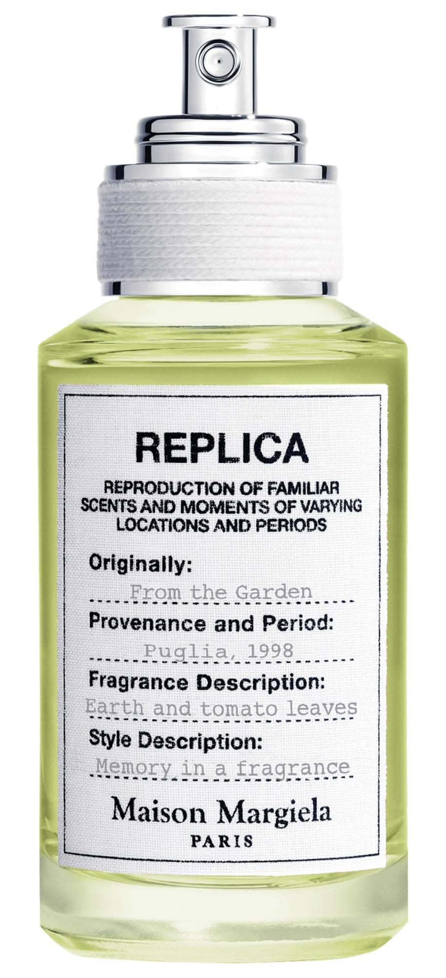 Maison Margiela REPLICA' From the Garden Eau de Toilette with Tomato Leaf & Patchouli 1 oz eau de toilette spray