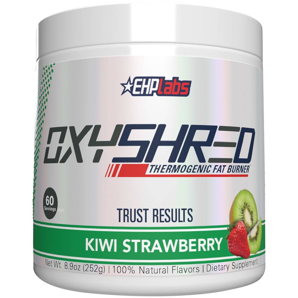 EHPlabs Oxyshred Ultra Thermogenic Fat Burner, Kiwi Strawberry (8.9 oz)