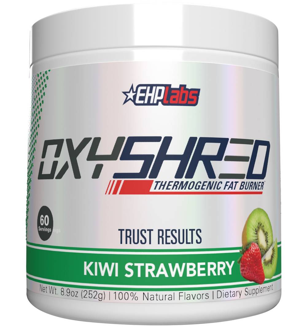EHPlabs Oxyshred Ultra Thermogenic Fat Burner, Kiwi Strawberry (8.9 oz)