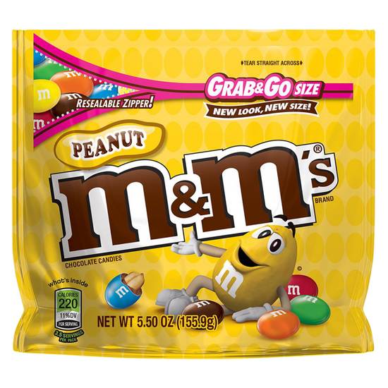 M&M's Peanut Grab-N-Go 5.5oz