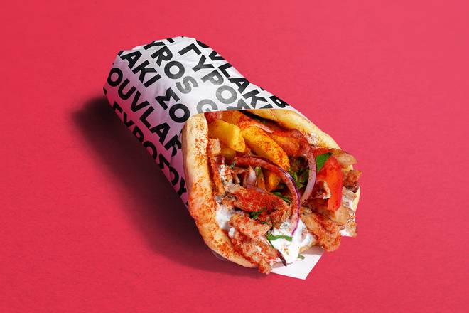 Pork Gyros Wrap