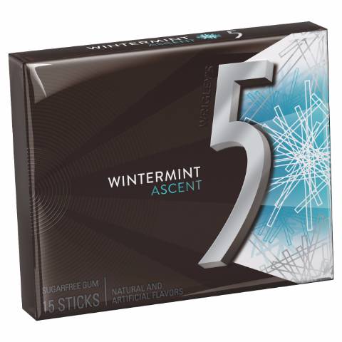 5 Ascent Wintermint Gum 15 Count