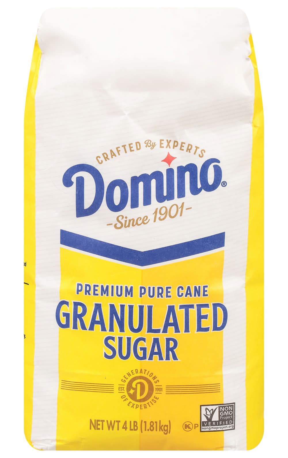 Domino Pure Cane Granulated White Sugar (4 lbs)