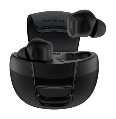 Mixx Black, Streambuds Solo 1 True Wireless Earphones
