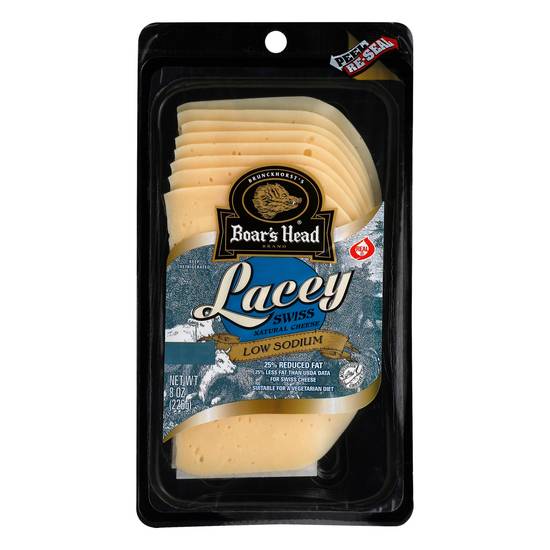 Boar's Head Lacey Swiss Sliced Cheese | Delivery Near You | Uber Eats