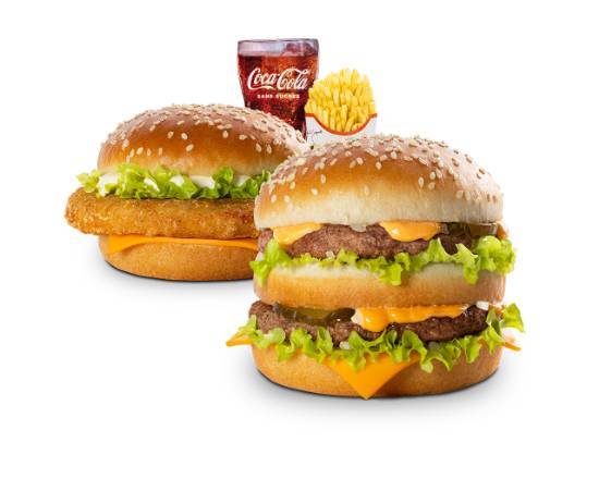 🍔🍔 G12 : 1 Big Bacon + 1 Premium Chicken