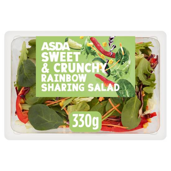 Asda Sweet & Crunchy Rainbow Sharing Salad 330g