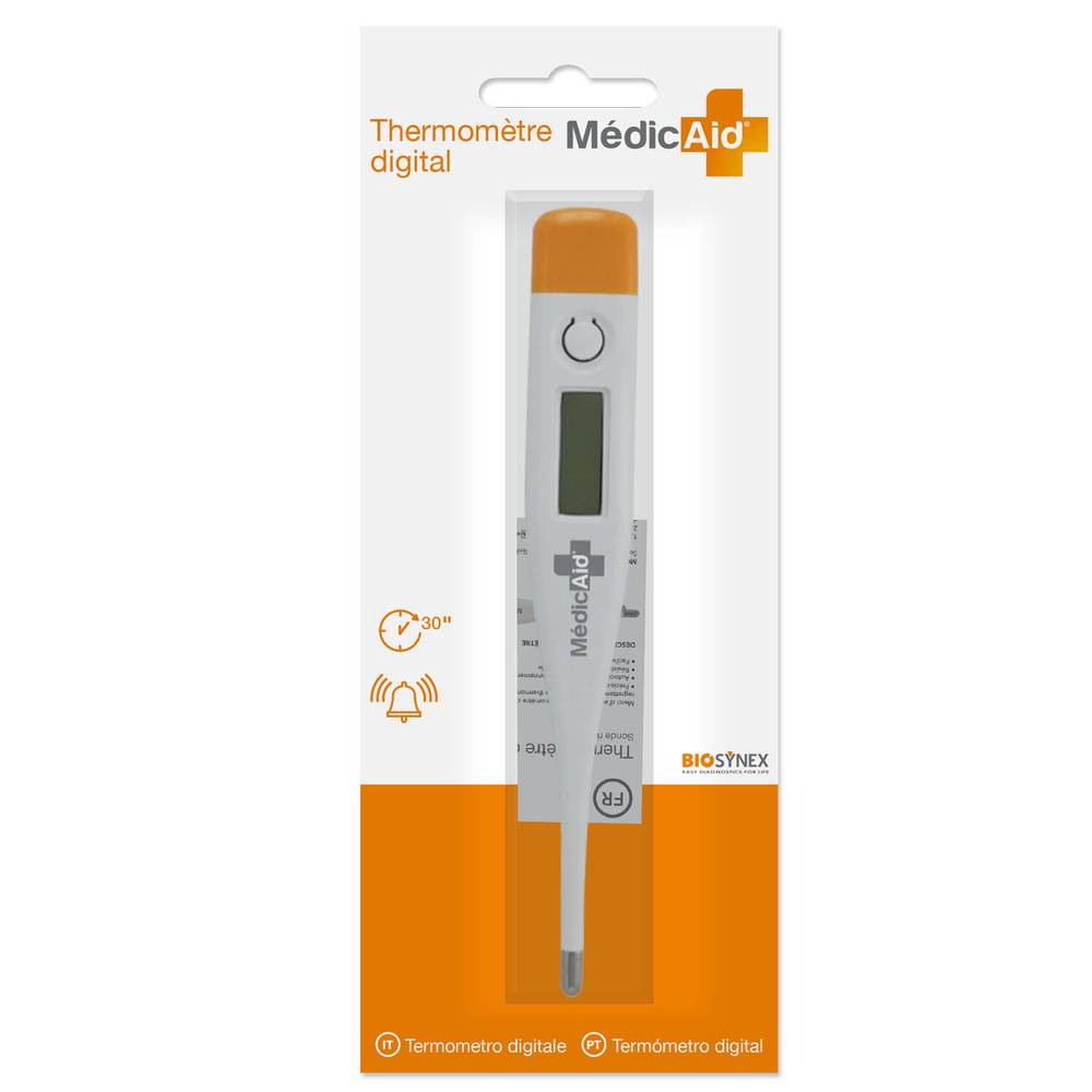 Biosynex - Médicaid thermomètre digital