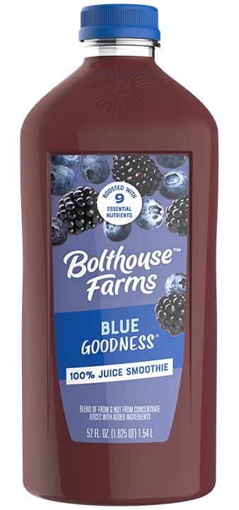 Bolthouse Farms Blue Goodness 100% Fruit Juice Smoothie (52 fl oz)