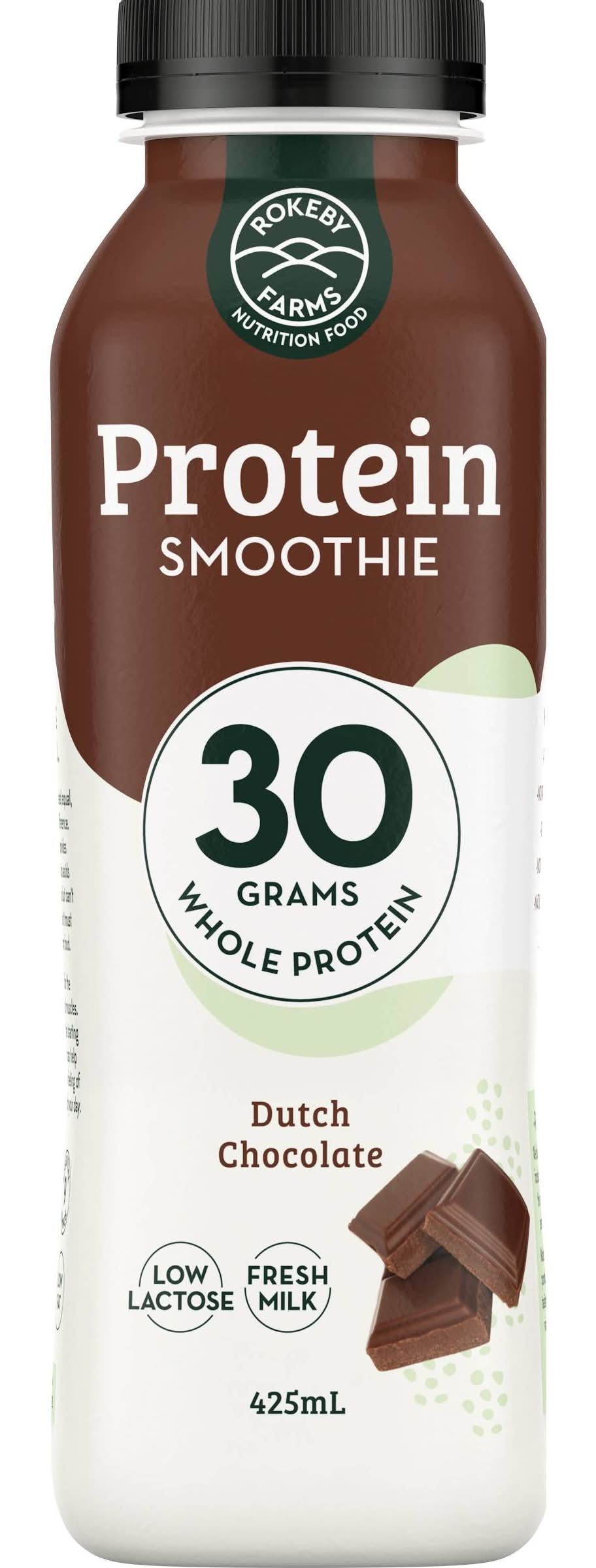 Rokeby Farms Protein Smoothie Dutch Chocolate 425ml