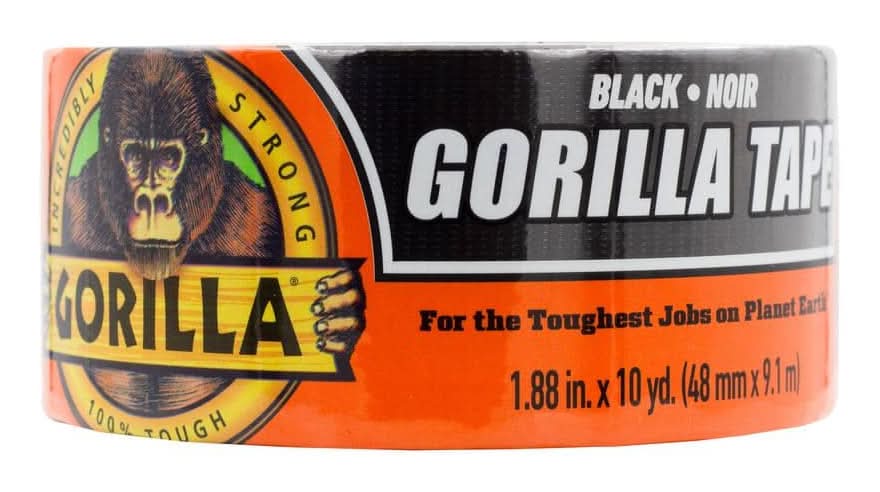 Gorilla 10 Yds. Black Duct Tape