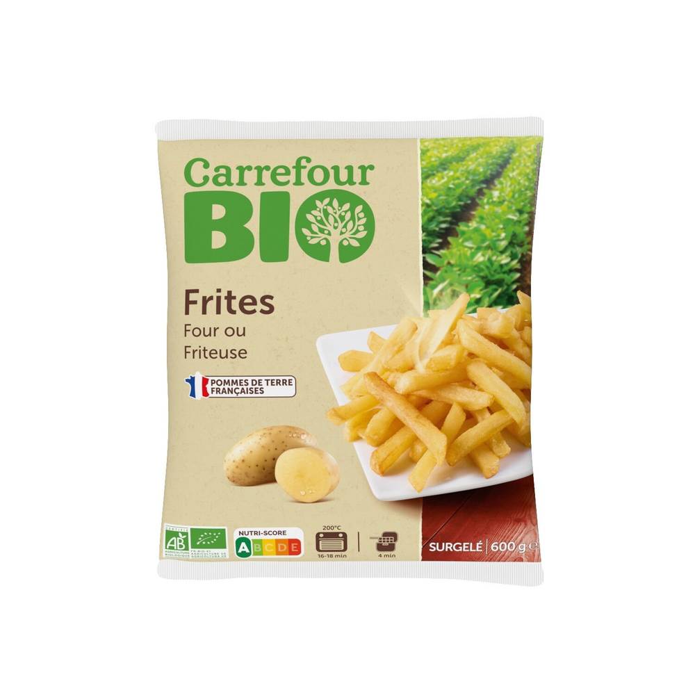 Carrefour Bio - Frites four ou friteuse (600g)