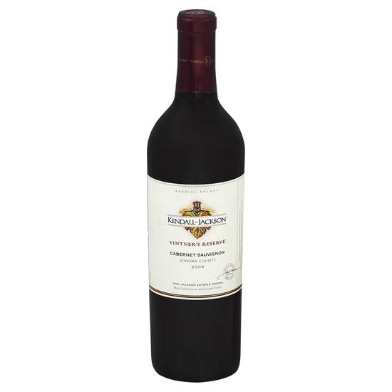 Kendall-Jackson Reserve Cabernet Sauvignon Red Wine 2009 (750 ml)