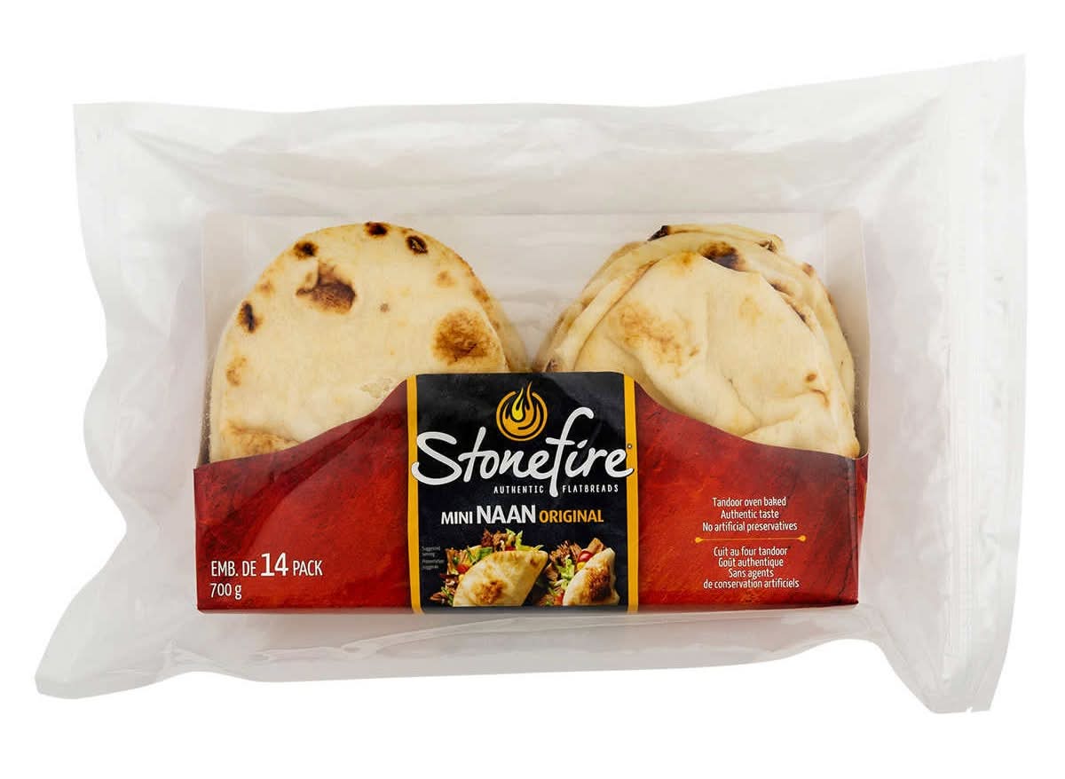 Stonefire Mini Naan, 700G / Stonefire Mini Naan, 700G