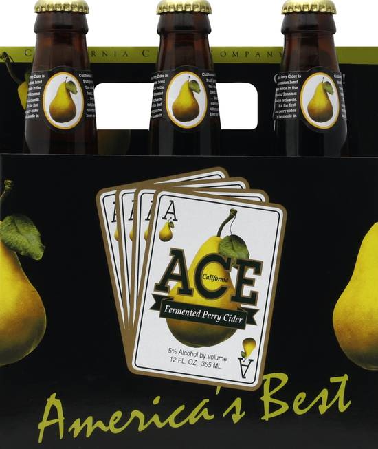 Ace Fermented Perry Cider (6 ct, 12 fl oz)