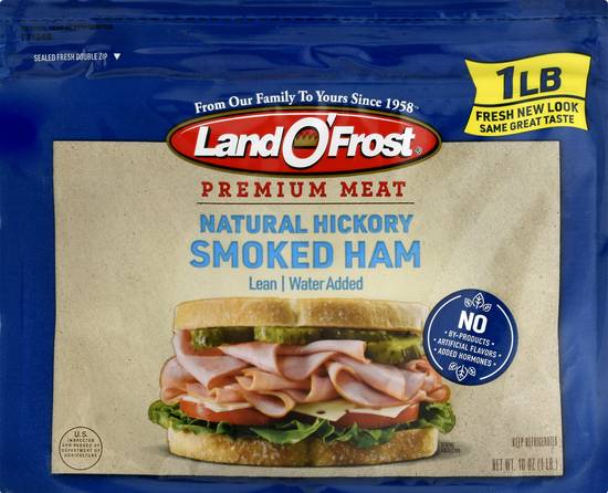 Land O' Frost Natural Hickory Smoked Lean Ham