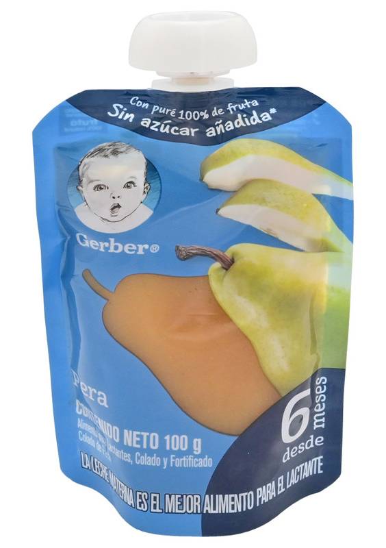 Gerber PURE FRUTA PERA 6+MESES *100G