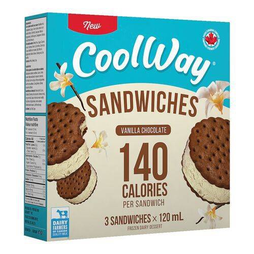 Cool Way Sandwichs vanille et chocolat Delivery Near Me Order Online