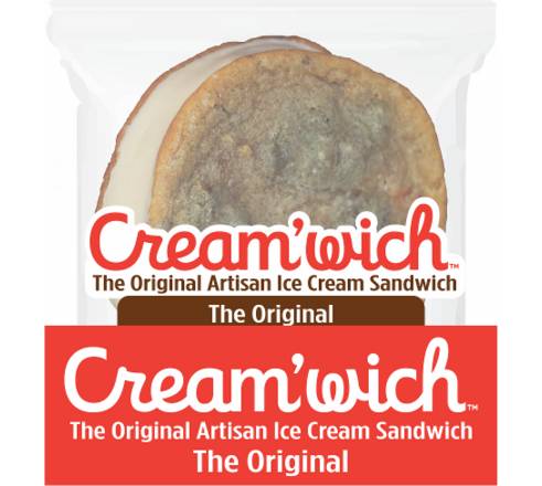Cream'wich The Original Ice Cream Sandwich 2oz Count