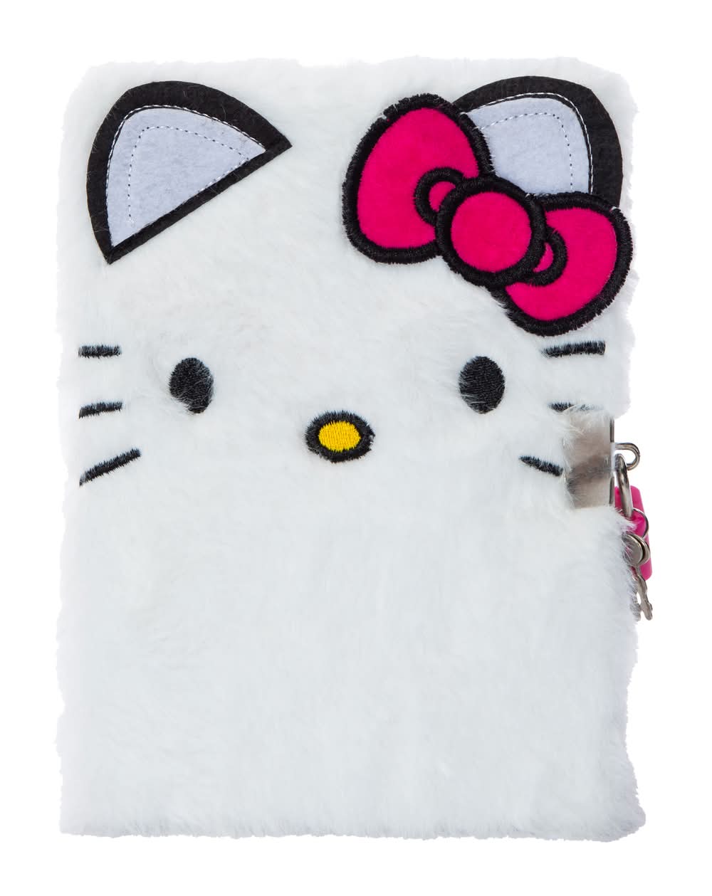 Hello Kitty® Fuzzy Diary With Lock & Key Hello Kitty