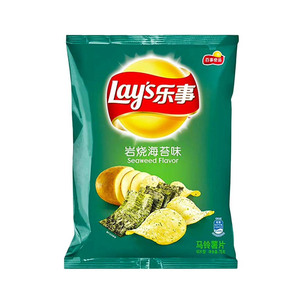 Lay's Seaweed Flavour Crisps