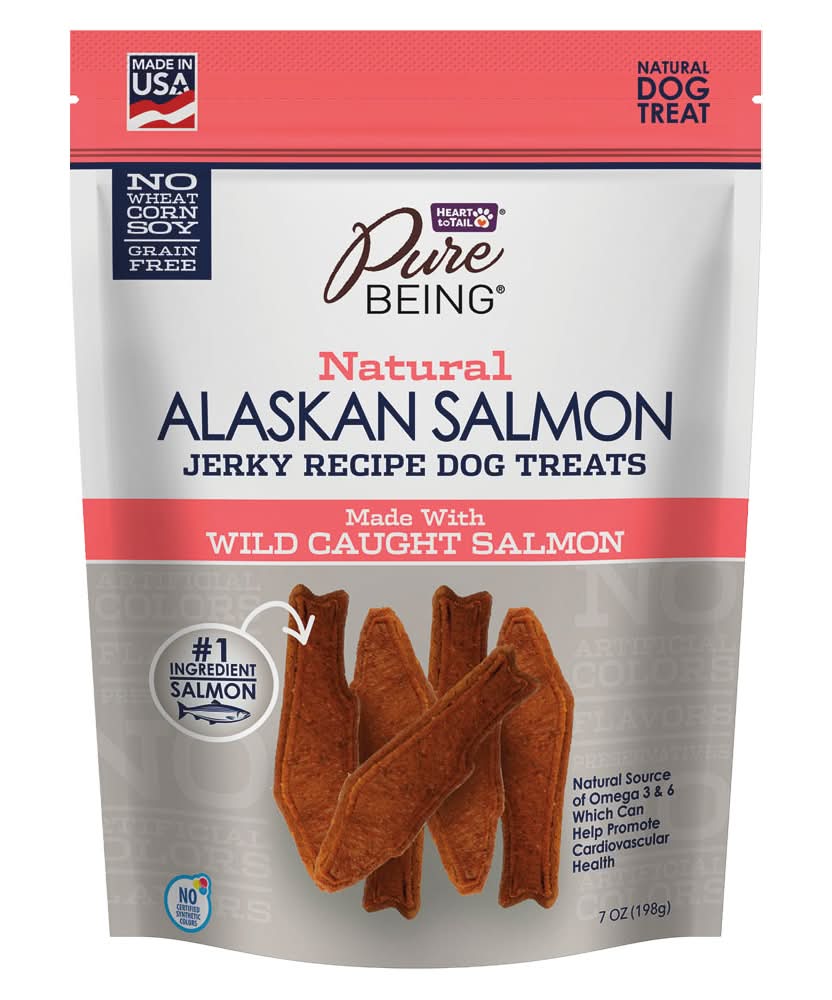 Pure Being Alaskan Salmon Jerky Dog Treats