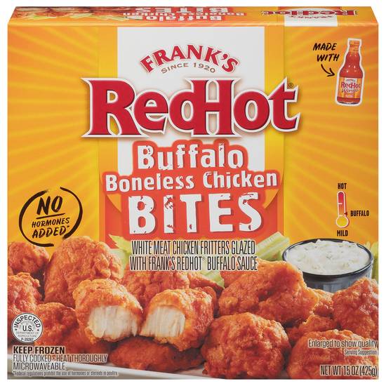 Frank's Redhot Buffalo Boneless Chicken Bites
