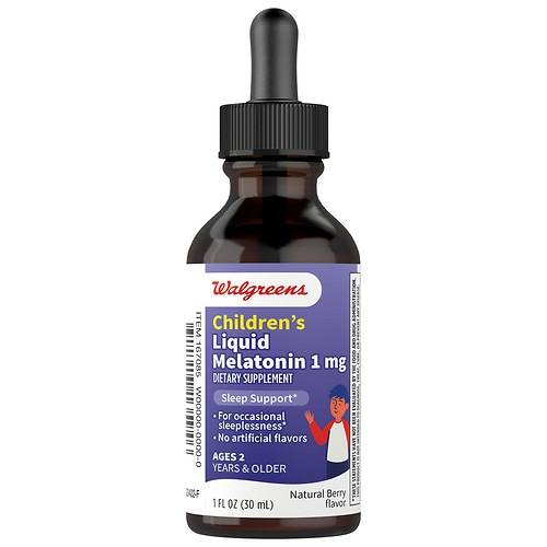 Walgreens Children's Liquid Sleep Support Supplement - 1.0 fl oz