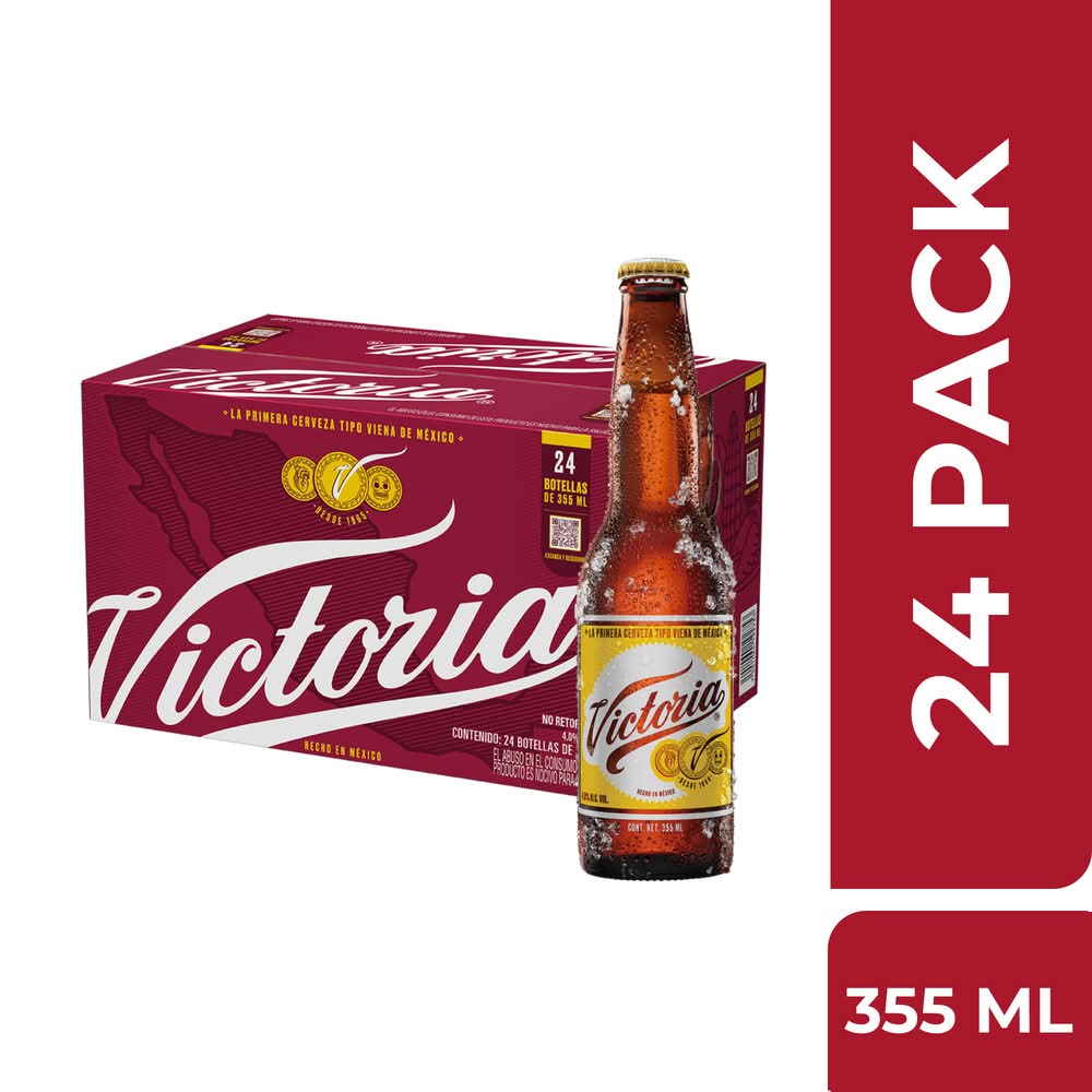 Victoria · Cerveza tipo lager estilo viena (24 x 355 ml)