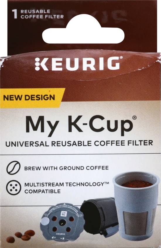 Keurig My K-Cup Coffee Filter, Reusable, Universal