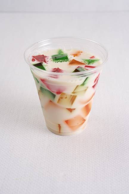 Tres Leches Mosaic Gelatin 12 oz Cup
