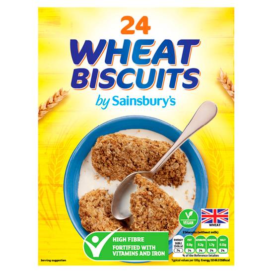Sainsbury's Wholewheat Biscuits, Cereal x24 430g