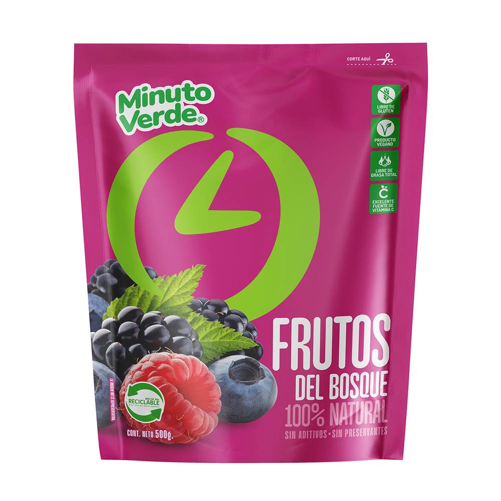 Minuto verde frutos del bosque congelados (400 g)