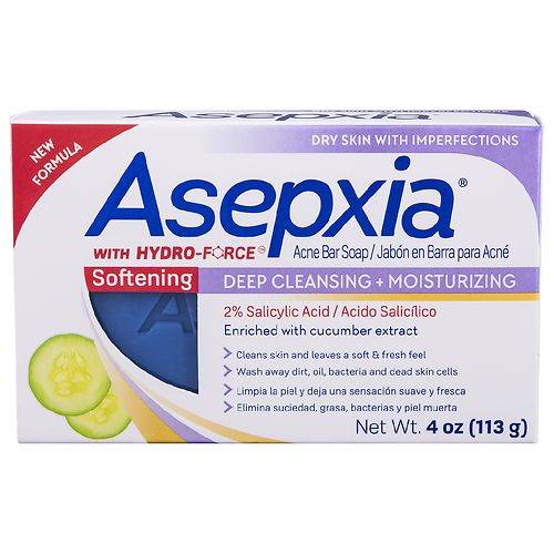 Asepxia Cleansing Bar Moisturizing - 4.0 oz