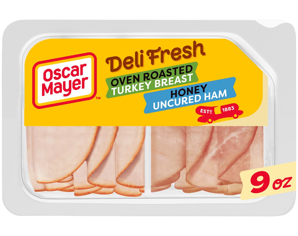 Oscar Mayer Oven Roasted Turkey Breast & Smoked Ham Combo (9 oz)