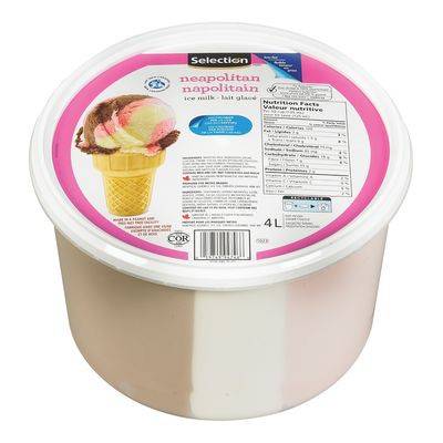 Selection Neapolitan Ice Milk (4 L)