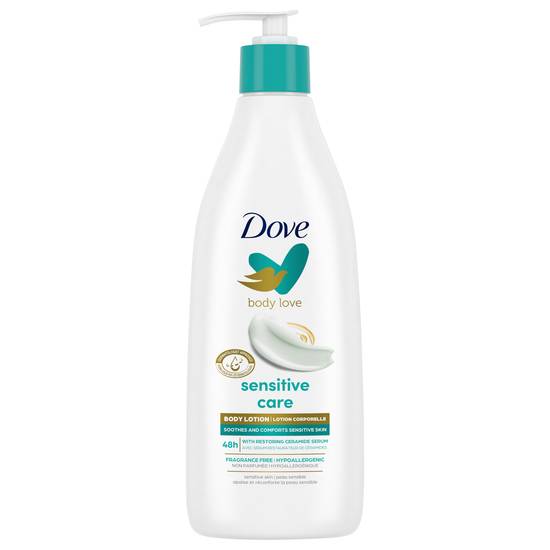 Dove Body Love Fragrance-Free Body Lotion Sensitive Care (13.5 oz)