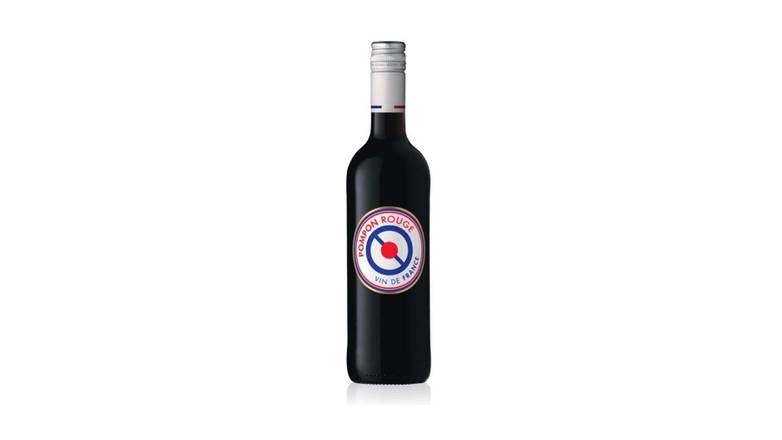 Pompon Rouge Vin de France rouge La bouteille de 75cl