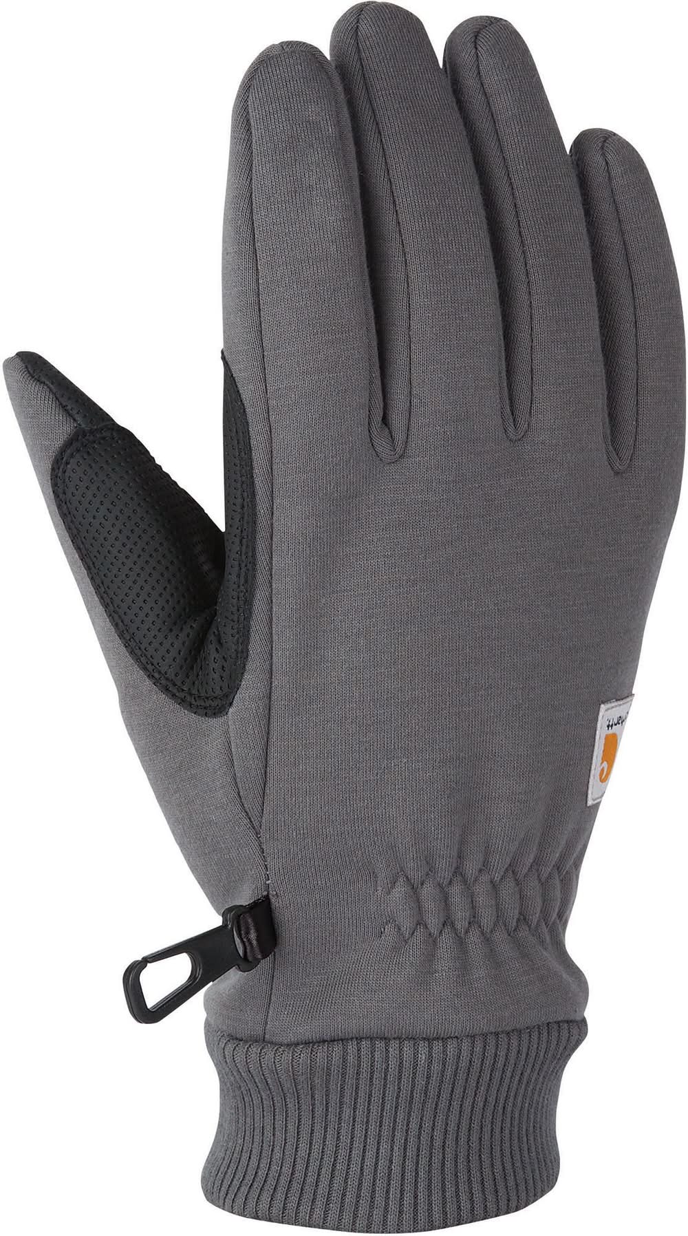Carhartt Men's Touch-sensitive Knit Cuff Gloves (Carbon Heather, M)