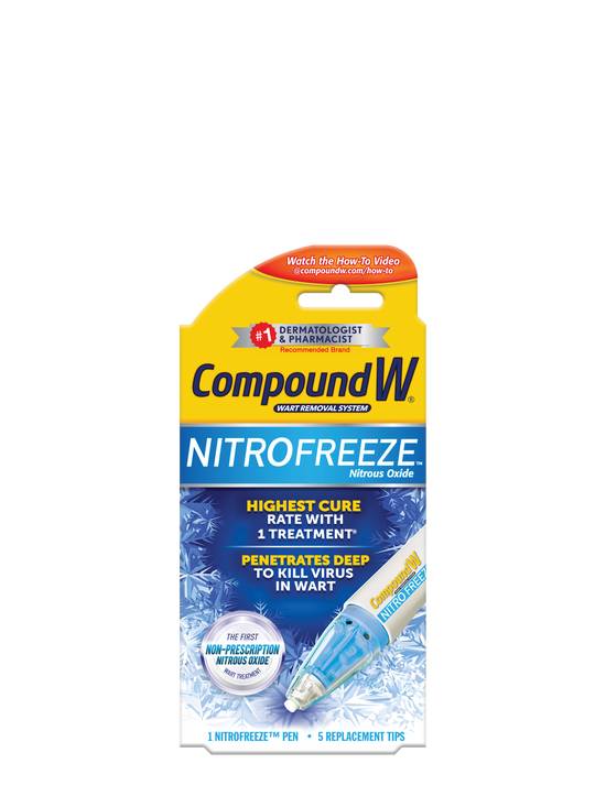 Compound W NitroFreeze Wart Removal Pen & Tips - 5 ct
