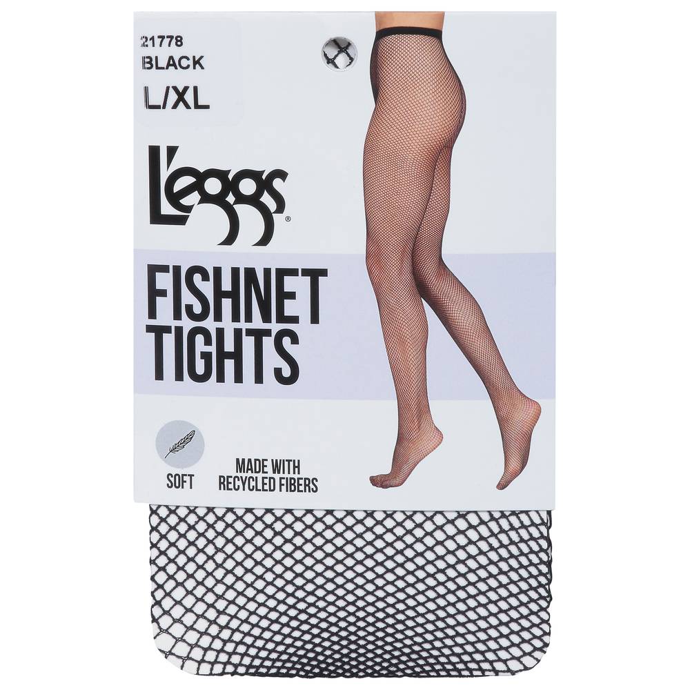 L'eggs Fishnet Tights, L/Xl