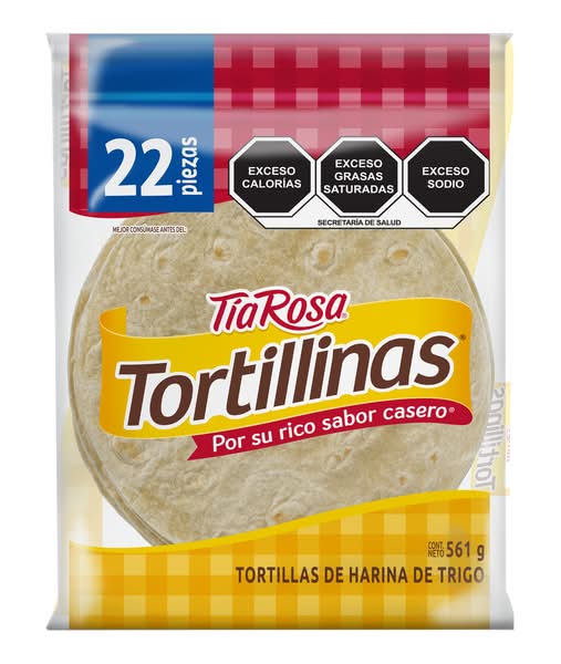 Tia Rosa · Tortillinas de harina de trigo (22 un)